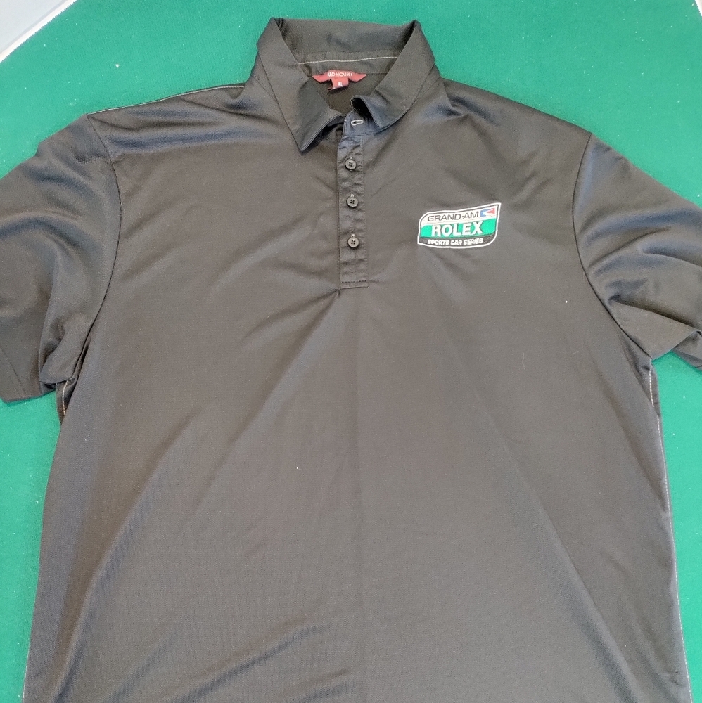 Grand Am Rolex Sports Car Series Men's Xl Polo In Very Good